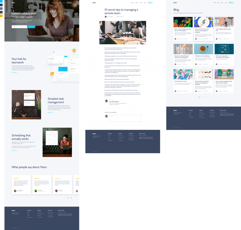 Проект: Уеб дизайн на сайт